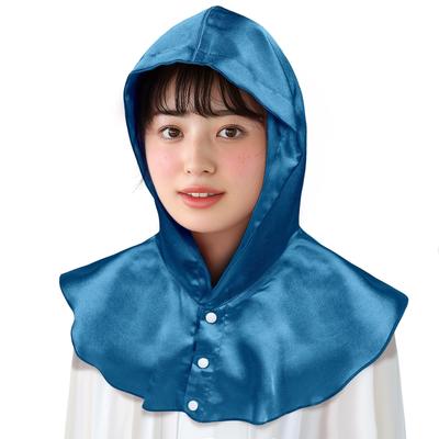 Fittia Night Cap with Hood for Long Short Evolved Hooded Hat Short No Shedding Until Prevents and UV Keeps Hair Ends Perfect for Gifts for and