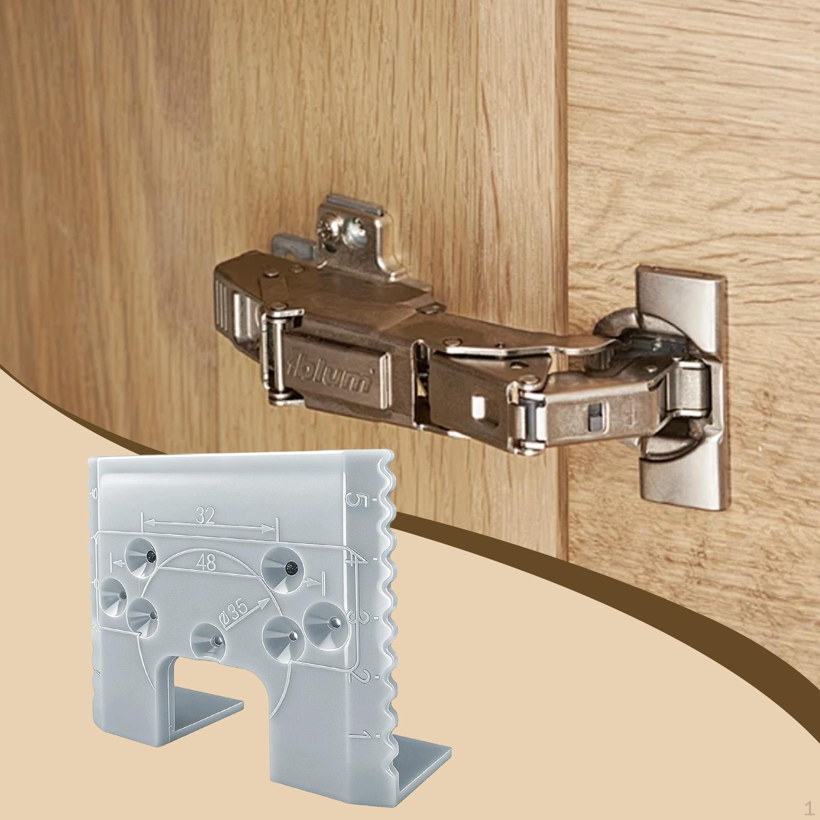 

Door Jamb Hinge Jigs Mounting Jig 2mm Installation Clip Quick Fixed DIY Home