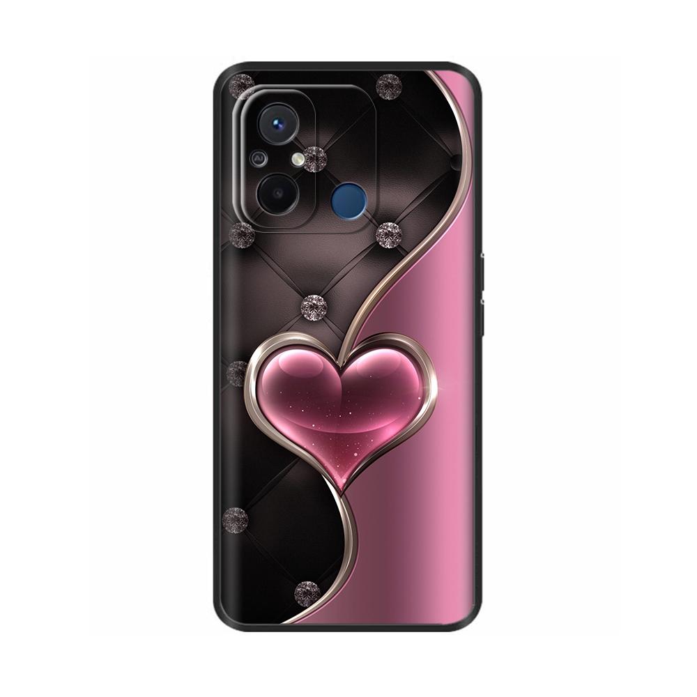 For Redmi 12C Case Redmi12C Cover Soft Smooth Liquid Silicone Cartoon Phone Case For Xiaomi Redmi 12C Cover 12 C Fundas Coque