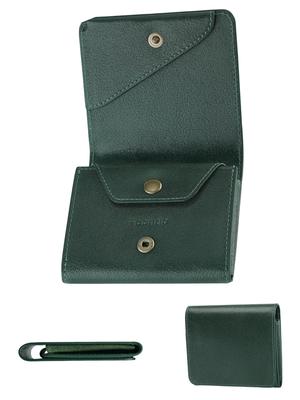 Fabrizio Wallet for Men and Mini Wallet with Coin Easy To Made with Genuine Italian Leather by Top Leather Craftsmen Women, Bifold, Purse, Small,