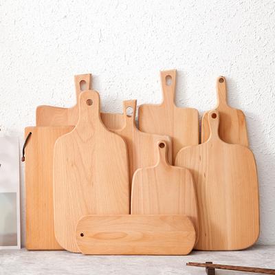 Masă de tăiat din lemn de nuc negru din lemn masiv, creativă, din lemn întreg, tavă de pâine, masă de tăiat fructe, masă de bucătărie, instrument de bucătărie
