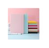 A5 Macaron Candy Color Ruled PU Leather Hardcover Elastic Closure Notebook