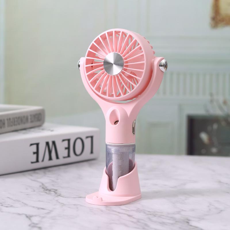 Portable Mini Handheld Spray Fan with 100 Adjustable Levels of Speed and Small Size Fan