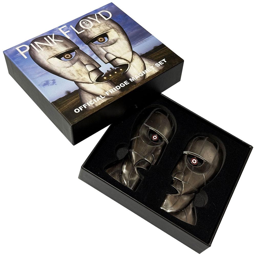 Pink Floyd Metal Heads Epoxy Koelkastmagneet Set