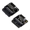 Adapter Mainboard ,PH73A Port Extension Computer Motherboard Front 24Pin USB3.0 19P/20P to