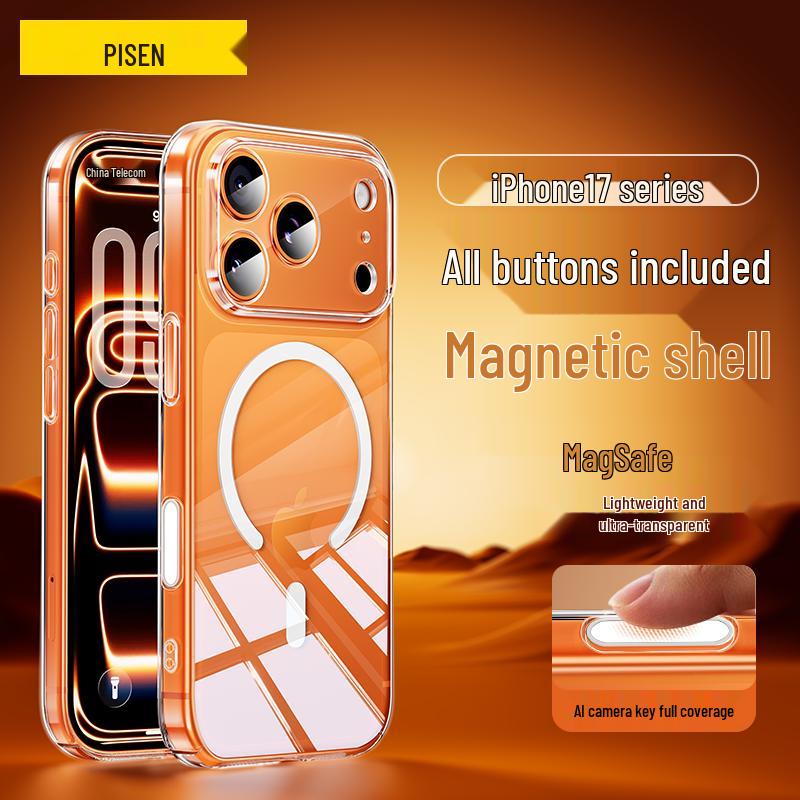 Pisen Magsafe Anti-Yellowing Clear Phone Case