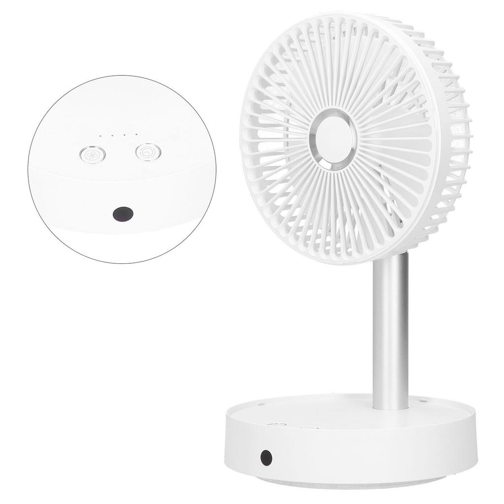 Shake Head Fan Portable Folding Telescopic Electric Fan for Outdoor