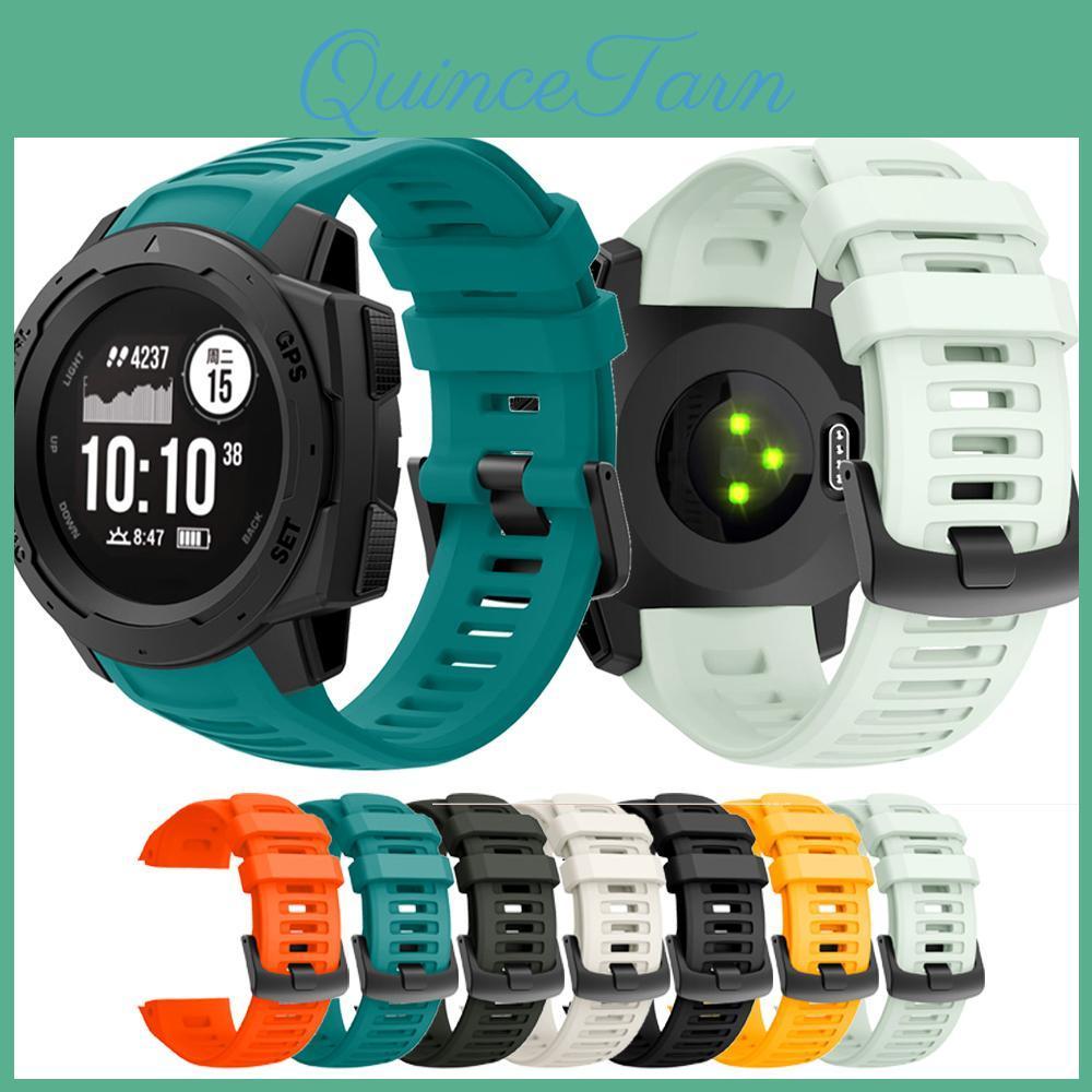 High For Instinct Garmin Strap Quality Silicone Sport Watchband Adjustable Wristband Replacement