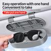 Car Sun Visor  Glasses Box Portable Sunglasses Eyeglass Case for Opel OPC Astra Grandland Corsa Mokka Frontera Insignia Zafira