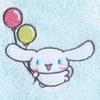 Sanrio Cinnamoroll Imabari Bath Towel 422428 (Dot Pattern)