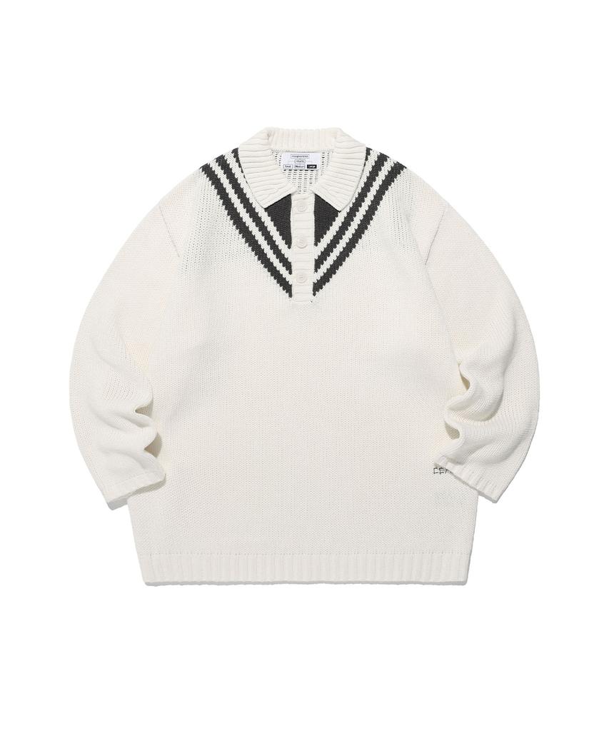 NICEGHOSTCLUB Ffats Sailor Pk Knit_Ivory(Ng2Efuk640A)