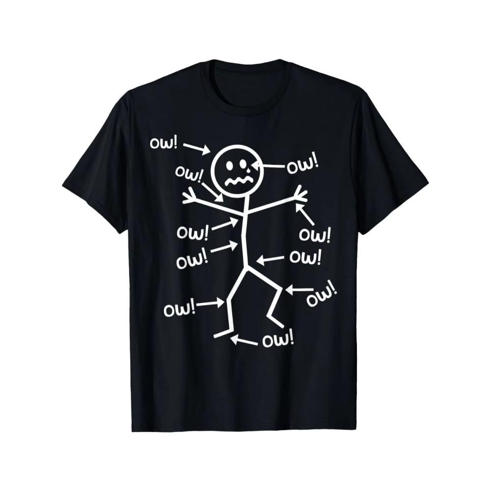 

Women s T-Shirt Funny Chronic Pain Awareness Graphic Printed Women Short Sleeve Round Neck T Shirts Casual Summer Clothing S