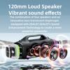   S79 Portable Wireless 100W Speaker with   5.2 Technology, IPX7 Waterproof, RGB Lights Effects,   Series Stereo Scene HiFi Sound, Multiple Pl