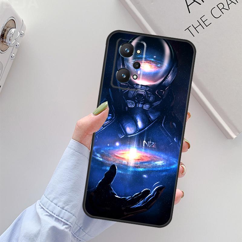 N7 Mass Effect For Realme 11 10 12 13 14 Pro Plus GT 5 6 6T GT7 Pro C67 C61 C53 C51 C21Y C25S C55 C75 Case