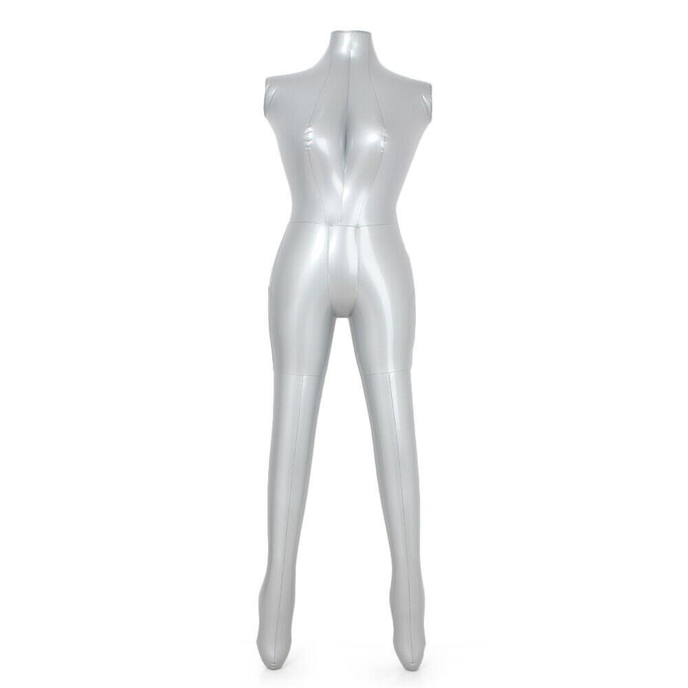 Women Full Body Dress Form Display Inflatable Mannequin Dummy Torso Model  For Pants/underwear/tops/necklaces/jewelry/scarve