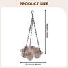 Bird Feeder Birdfeeder Simple Setup Attract Hummingbirds Hangable Feeding Tray for Backyard Patio