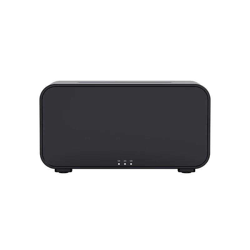 

Новый аппарат для ароматерапии с имитацией пламени, мини-увлажнитель воздуха, светодиодный цветной светильник, таймер, увлажнитель, домашний диффузор духов Black