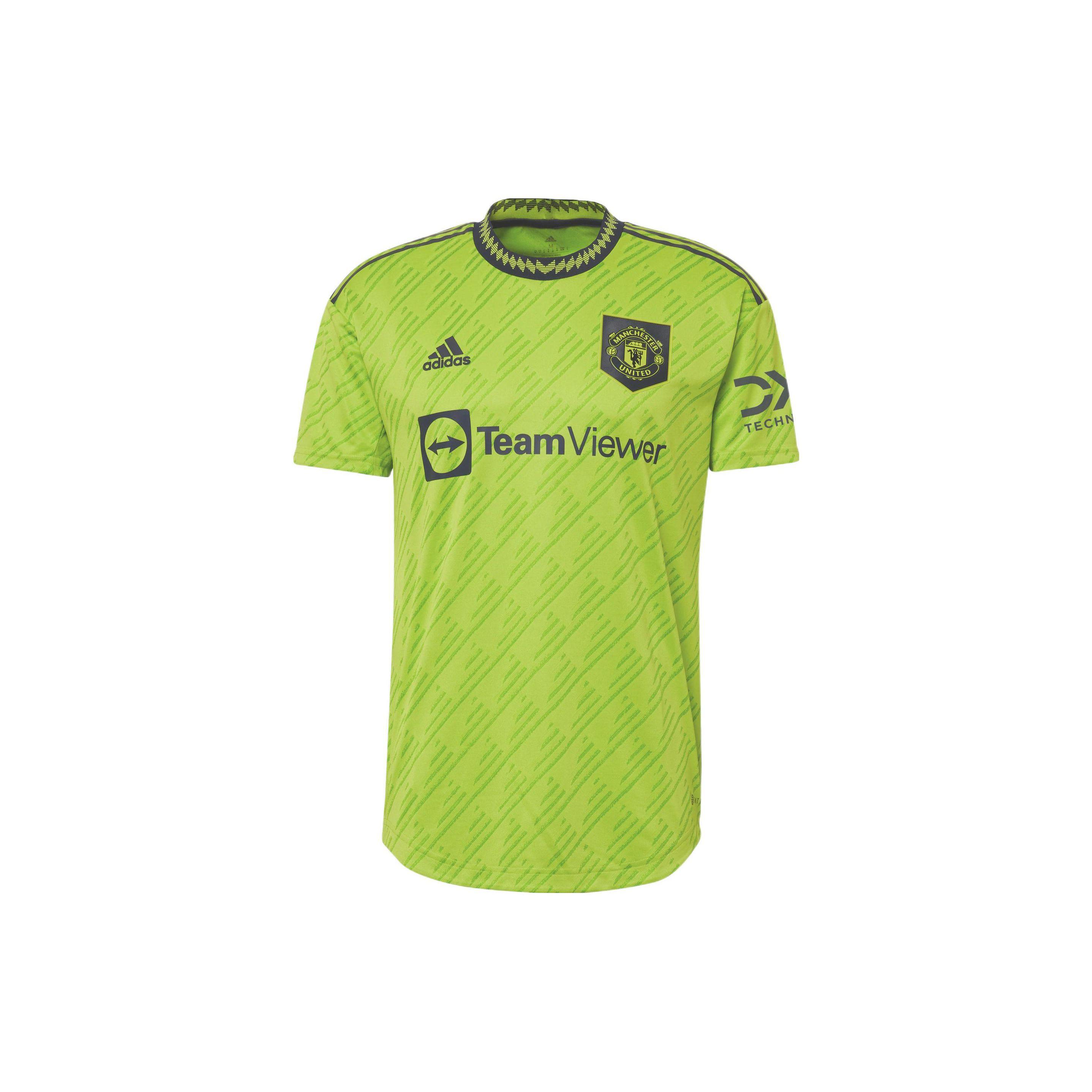 

adidas Manchester United 22/23 Third Authentic Jersey Semi Solar Slime HE2979 S