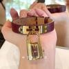 Charm Stainless Steel New Women's Watch Chain Watch Genuine Leather Vintage Quartz Watch Fashion Small Gold Watch