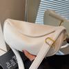 Summer New Women's Bags Large-capacity Casual Tote Bags Crossbody Casual Fashion Solid Color Dumpling Bags