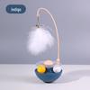 Cat Toy: Self-Amusement Feather Teaser with Mint Ball and Bell for Boredom Relief