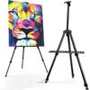 Adjustable Height Sketch Easel Folding Stand Easel Lightweight Artist Easel Art Studio