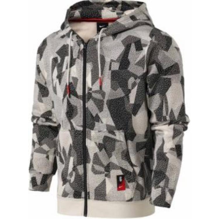 Nike Kyrie Kyrie Irving Basketball Sports Fleece Lined hoodie Jacket White Men s AJ3386-102 S