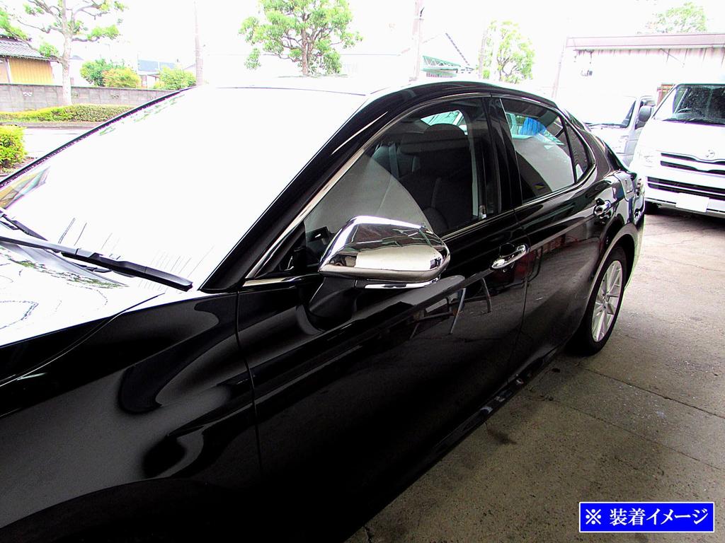 BRIGHTZ Camry AXVH70 Chrome Door Mirror Covers AXVH H70 70 32361 0 [MIR-SID-129]