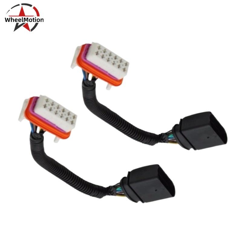 

2PCS OEM 7L6971071A Ways Headlight Wiring Harness Adapter For 2004-2007 Volkswagen Touareg Porsche Cayenne 2003 2004 2005 2006