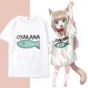 Kawaii Cat Ear Dress Japanese Anime Style Cosplay Short Sleeve TShirt Perfect for Anime Girls Women And Unisex Tshirts
