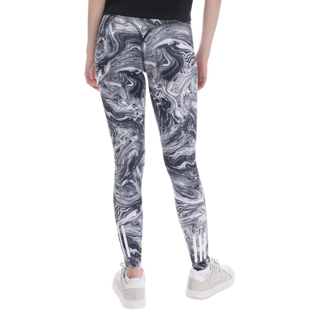 Adidas Colanți Hyperglam Marmură cu Talie Înaltă pentru Femei/Doamne