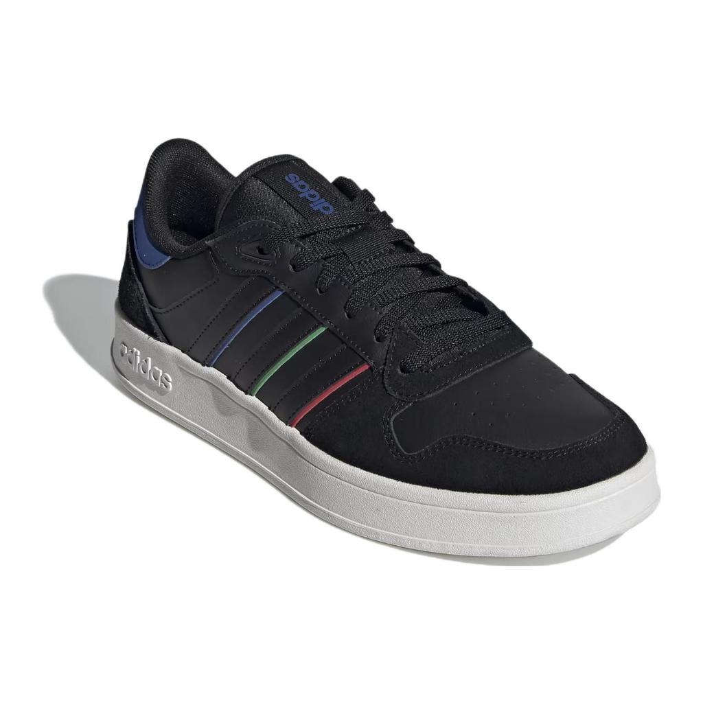 Adidas Neo Breaknet Plus Trendy Retro Low-Top Skate Shoes Men Sneakers Black Blue FY9651