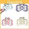 Trendy Hair Decoration Elegant White Bow Hair Clip For Stylish Girls