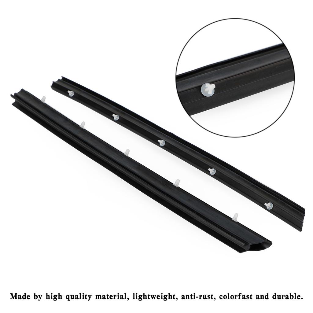 2pcs Front Door Gasket Seal Rubber Trim For VW Transporter T5 T5.1