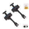 EDP1338-1 2 Pieces Front Door Hinge Brake Stop Check Strap Limiter for Mini Cooper MK1 MK2 R50 R52 R53 R55 R56 R57 R58 R59 2003-2015 51217176811