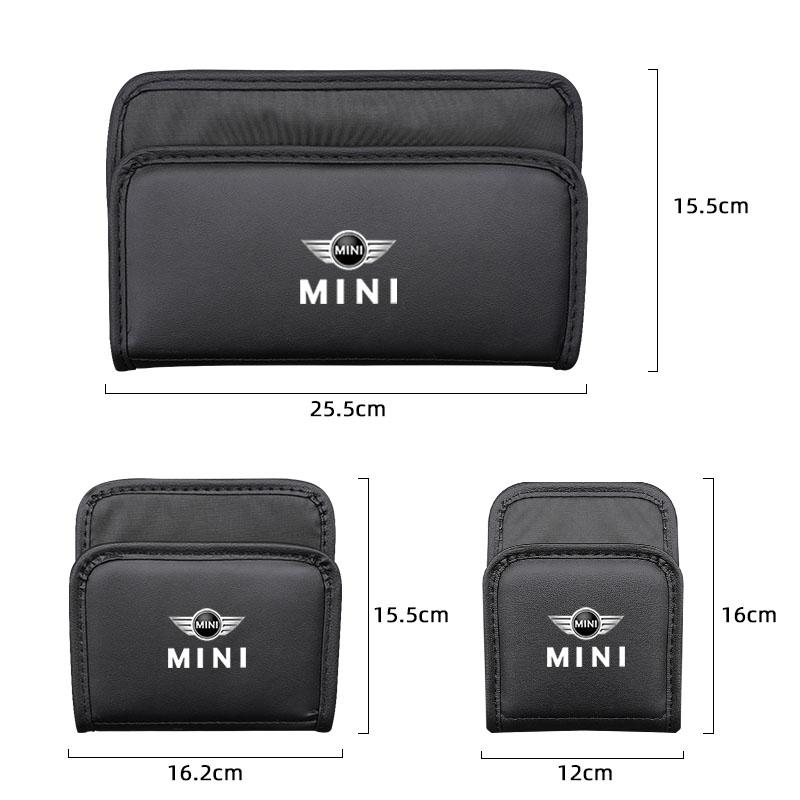 ABEV1 Multifunction Car Organizers Pocket Bags Auto Accessories For MINI Cooper R56 F56 R50 JCW Cabrio Aceman Countryman Clubman Coupe