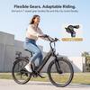 Touroll J2 ST Pro Hydraulic Disc Brake Electric Bike – 45Nm Motor, 100km Range, Step-Through Urban Commuter
