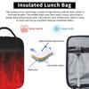 Rode Vuurvlam Geïsoleerde Lunchtas voor Vrouwen Kinderen Lekkagevrije Voedseldozen Thermische Lunchbox Tote