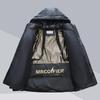 Women's Hooded Down Jacket Black Gold Cotton Coat Winter Loose Fashionable Thick Cotton Jacket