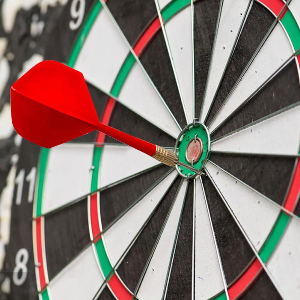 5pcs Integrated Dart Shaft and Flights Standard Shape Integrated Dart Flights and Shafts 2BA Screw In-one Dart Flight