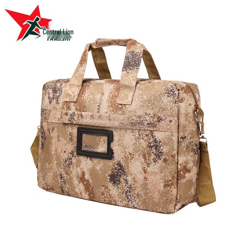 Yangs Lion Camouflage Laptop Briefcase
