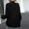 Women Ribbed Knit Cardigan Sweater Open Front Long Sleeve Pocket Casual Loose Fit Chunky Knit Outerwear