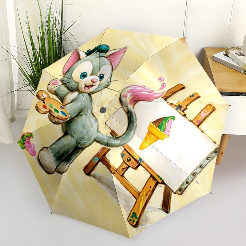 

1pc Paint Your Own Adventure: Customizable Artwork Umbrella with Elegant Frame - Perfect for Fans, Travelers, and Everyday Use!L096