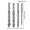 Oblique Head Eccentric Drill Bit for Repair Work Accurate Tile Drilling Bit