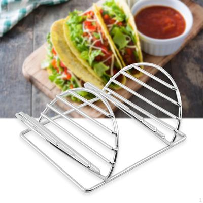 Premium Taco Holders, Stainless Steel Stand, Fits Air Fryers, Oven , Trays Racks Hold