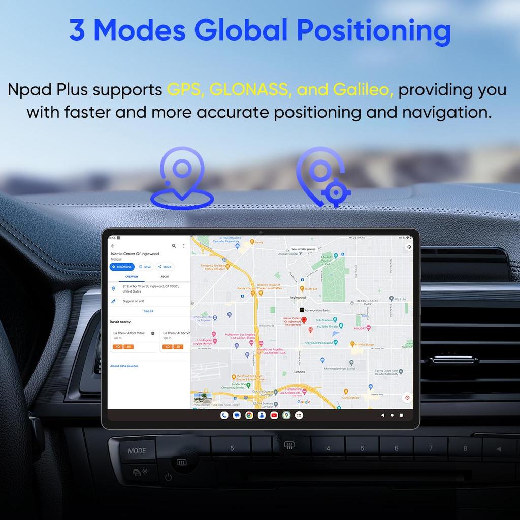 N-one Tablet 10.36 Inch Android 12 Tablet Computer, 128GB MediaTek MTK8183 Octa Core 2000*1200 FHD NPad Plus