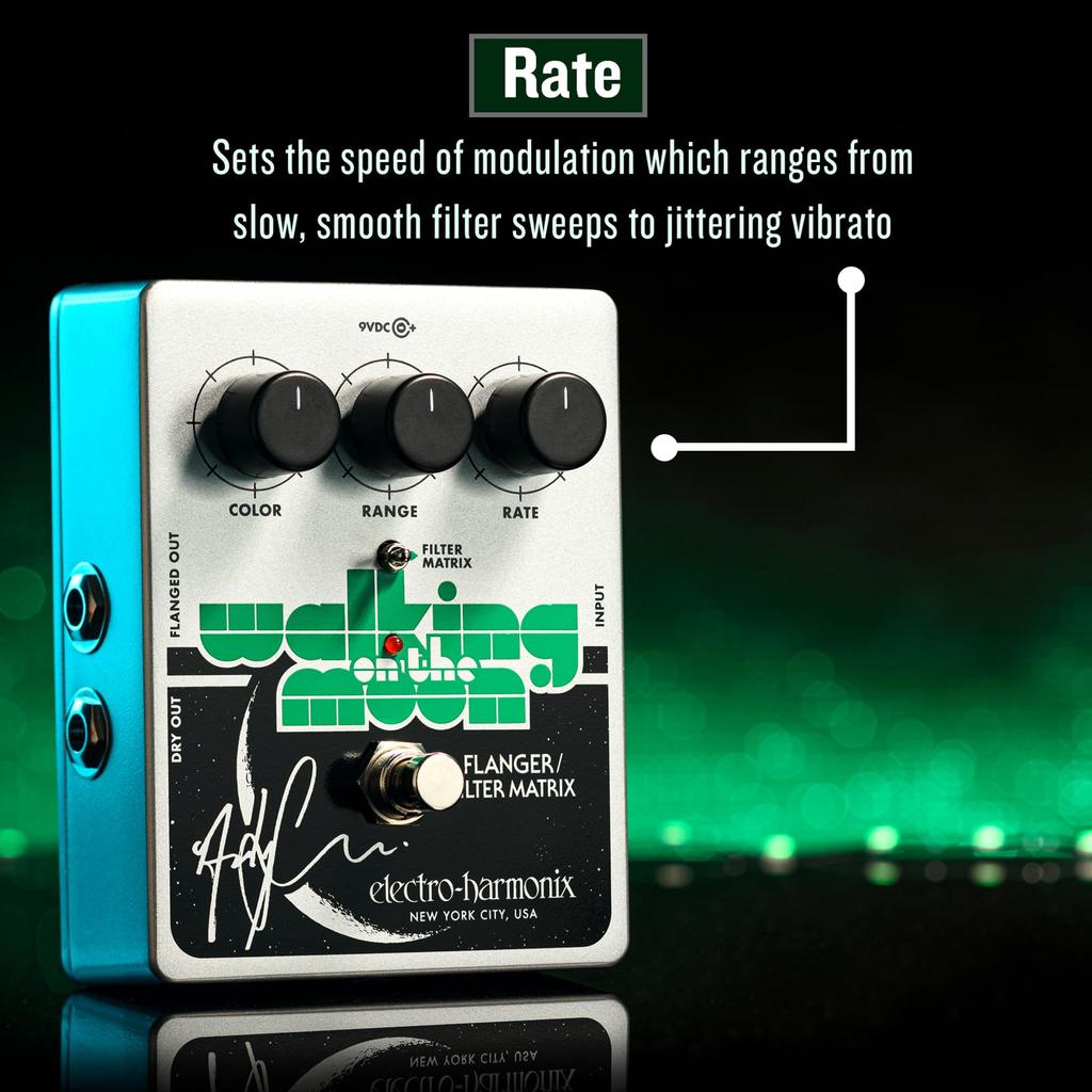 Electro-Harmonix Andy Summers "Walking On the Moon" Flanger Analog FlangerFilter Matrix