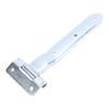 RV Trailer Door Strap Hinge 12 Inch Metal Trailer Door Offset Bent Hinge for Side Door Enclosed Cargo Utility