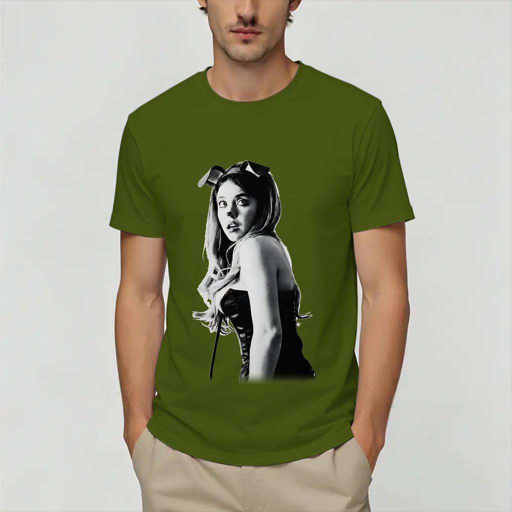 Unisexs Sydney Sweeneys T Shirt Cotton Tops Funny Short Sleeve Round Collar Tee Shirt 6xl Tshirts