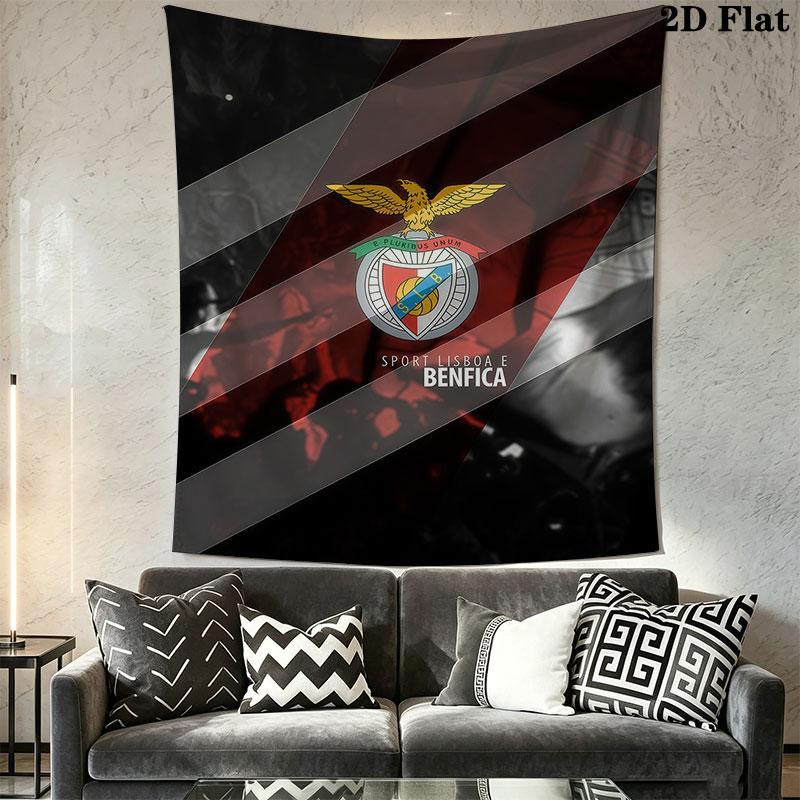 S.L. Benfica Wall Hanging Printed Fabric Blanket Decorative Tapestries for Bedroom Living Room Home Decor